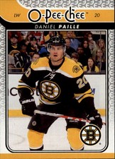 2009-10 O-Pee-Chee Boston Bruins Hockey Card #717 Daniel Paille