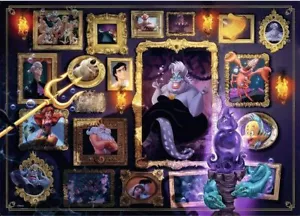 1000 st puzzel: Disney - Villainous Ursula - Kleine Zeemeermin - Ravensburger - Imagen 1 de 1