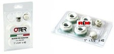 Kit blister OTER RM riduzioni bianche radiatori con tappo e valvolino di sfiato