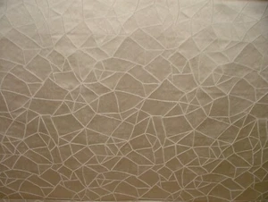Tenda cuscino tappezzeria tessuto jacquard champagne Atlas 19 metri multiuso - Foto 1 di 9