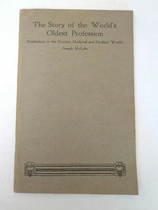 The Story of the World's Oldest Profession, McCabe 1932 softcover INV 2904 - Picture 1 of 6
