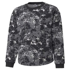 PUMA Alpha All Over Print Crew Neck Sweater Youth Boys Size 4T 589241-01 - Picture 1 of 2