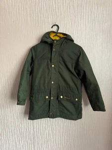 Barbour Jungen Durham Wachsjacke Gr. S Junior gewachste Baumwolle - Bild 1 von 7
