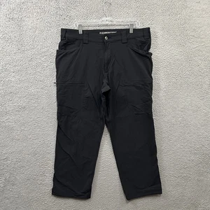 Duluth Trading Pants Men 38x30 Gray Flexpedition Relaxed Fit Cargo Nylon Stretch - Picture 1 of 12