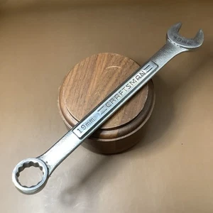 Vintage Craftsman VA 42921 19mm Combination Wrench Nice! USA - Picture 1 of 8