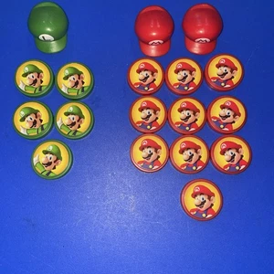 Super Mario Brothers Checkers Collector's Edition Red Mario Replacement Pieces - Picture 1 of 13