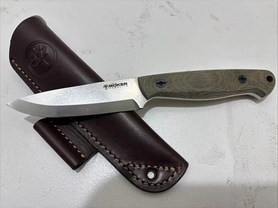 Cuchillo Vaina Boker Arbolito N690 Marrón Micarta Foto 1 de 4