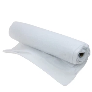 Rollo de manta de nieve suave Northlight blanca artificial Navidad - 8' x 36" - Imagen 1 de 4