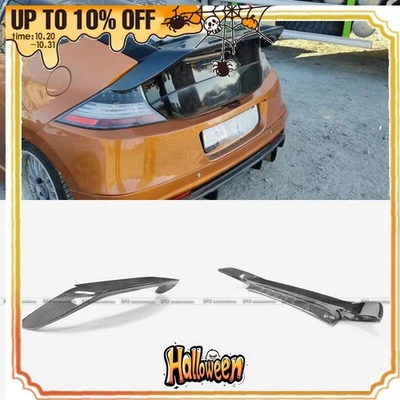 For Honda CR-Z ZF1 ZF2 Carbon Fiber Rear Trunk Roof Spoiler Wing Lip BodyKits - Image 1 of 4