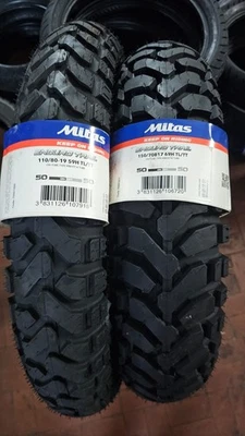 Coppia 110/80-19 59H  150/70-17 69H Mitas E-07 ENDURO TRAIL  dot2024 TL - Immagine 1 di 2