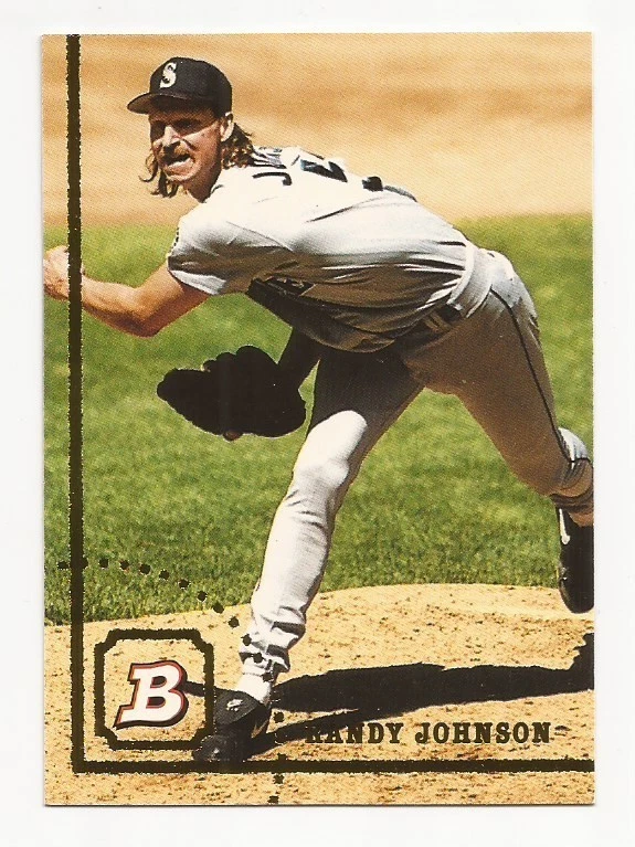 1994 Bowman Baseball Mariners Randy Johnson Card #285 - Image 1 of 1