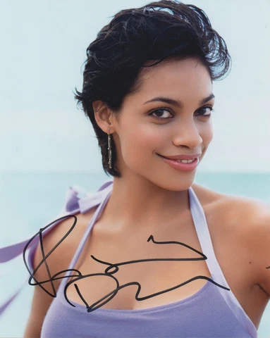ROSARIO DAWSON Signed 10x8 Photo GEMINI DIVISION COA Cover