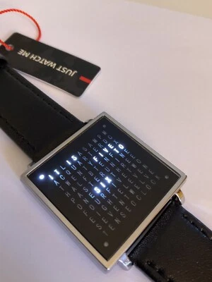 NEW Unisex Digital Watch Time Displayed In Words. Makes An Excellent Gift - Image 1 of 3