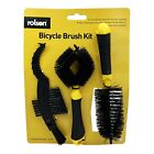 Rolson 3 Piece Brush Kit Cleaning For Bicycles And Equipment 43203
