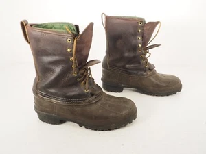 Hoffmans Kellogg ID USA Hergestellt Herren 10 Isoliert Leder Outdoor Arbeit Pac Stiefel - Bild 1 von 7