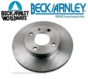 NEW Disc Brake Rotor OE Equivalent Front Vented 4-Lug BECK/ARNLEY 083-2174 - Picture 1 of 4