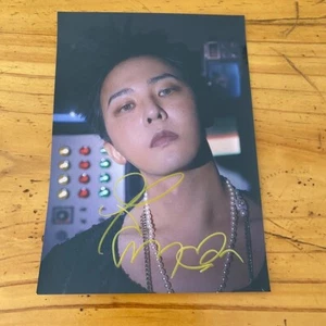 Foto firmada autografiada Bigbang G-Dragon colección K-POP 5*7 2025J - Imagen 1 de 1