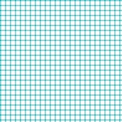 Piccadilly BTY Northcott 100 % algodón teñido tejidos cuadros abiertos blanco turquesa Foto 1 de 4