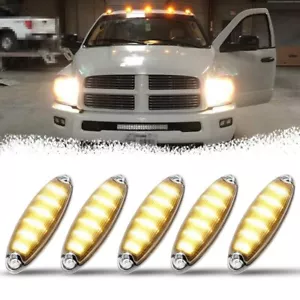 5x12LED Cab Roof Marker Clearance Light for Freightliner Cascadia Truck Trailer - Foto 1 di 12