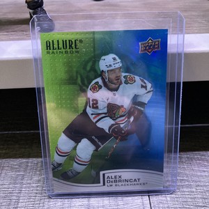 2021-22 Upper Deck Allure Green/Blue #R-62 Alex DeBrincat /299    **023501