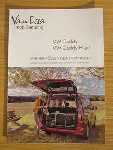 VanEssa mobilcamping VW Caddy Caddy Maxi Minivan Campervan Prospekt - Bild 1 von 1