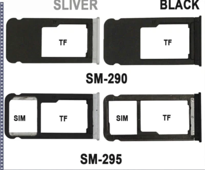For Samsung Galaxy Tab A 8.0" SM-T290 T295  SIM TF SD Card Tray Slot Holder - Image 1 of 4
