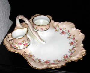 LIMOGES Service Schokolade Mocca Porzellan Giraud LIMOGES, Vintage - Bild 1 von 16