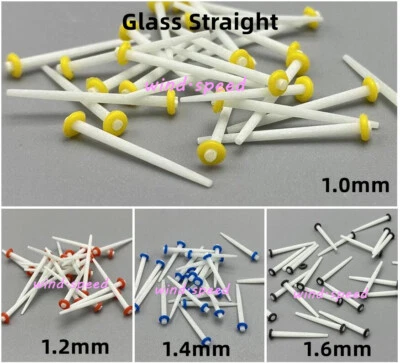 200 PIEZAS Postes de fibra de vidrio dental Postes de conducto radicular Rectos 1.0 1.2 1.4 1.6 mm Postes Foto 1 de 4