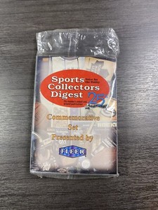 FLEER SPORTS COLLECTORS DIGEST 25TH ANNIVERSARY SET SEALED MINT