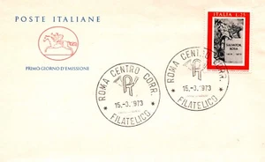 REPUBBLICA 1973 - Busta primo giorno Salvator Rosa - Picture 1 of 2