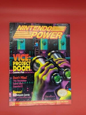 Nintendo Power Magazine Vol 24 [Vice: Project Doom] With TaleSpin Poster Inserts - Image 1 of 4