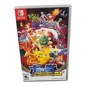 Pokken Tournament DX Nintendo Switch 2017 - Getestet Original CIB Komplett - Bild 1 von 3