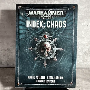 Warhammer 40K Index: Chaos Games Workshop Rulebook Soft Cover - Picture 1 of 11