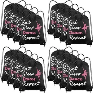 16 Pcs Ball Drawstring Backpack Bulk Lightweight Draw String Bags Cinch Bags ... - Picture 1 of 6
