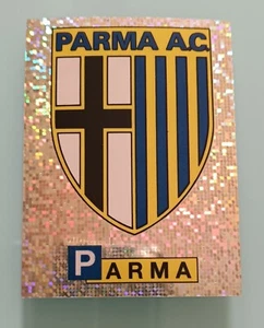 PARMA Scudetto Figurine Calciatori Panini 1991 1992 OTTIMO sticker badge mint - Picture 1 of 2
