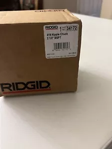 RIDGID 34172 New 419 Nipple Chuck 2-1/2 BSPT - Picture 1 of 5