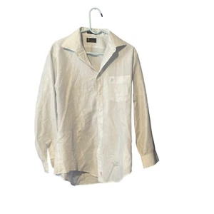 Bronzini uomo collo abbottonato 16 1/2 34 righe blu - Foto 1 di 6