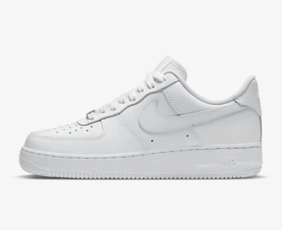 Nike Air Force 1 '07 White Trainers Shoes Sneakers DD8959 100 New Unisex UK 8.5