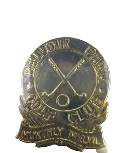 BELVOIR PARK GOLF CLUB MONTHLY MEDAL PIN BADGE - Picture 1 of 3