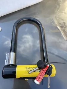 Kryptonite Bike Lock New York Standard with FlexFrame-U Bracket Free Shipping - Picture 1 of 4