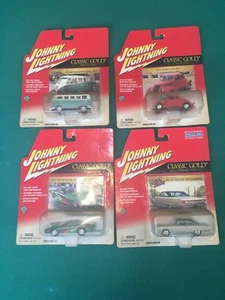 Klassische Goldsammlung Johnny Lightning 2003 (4 Autos) - Bild 1 von 6