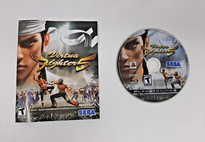 Virtua Fighter 5 - Sony Playstation 3, 2006 *Disc and Manual Only* - Image 1 of 2