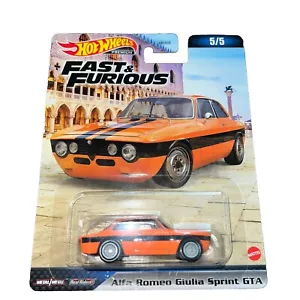 Hot Wheels Premium Fast and Furious Alfa Romeo Giulia Sprint GTA Realriders - Picture 1 of 2