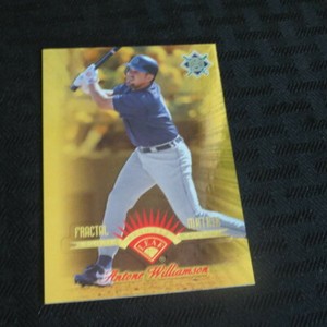 1997 Leaf Fractal Matrix Gold #342 Antone Williamson Brewers