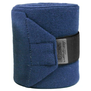 EQuest Acryl-Strickbandagen für Pferde, navy, 2er Set - 2,5 m Bandage Reiten - Bild 1 von 4
