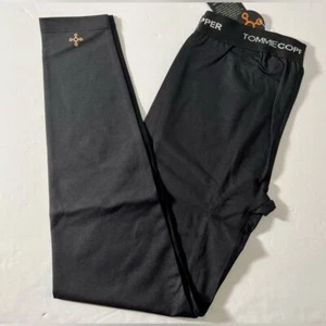 Tommie Copper boy's core tights black size Large targeted compression - Picture 1 of 9