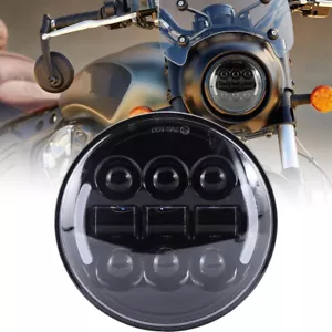 Faro proyector LED redondo de 5-3/4" 5,75" sellado haz alto/bajo halo luz de giro - Imagen 1 de 13