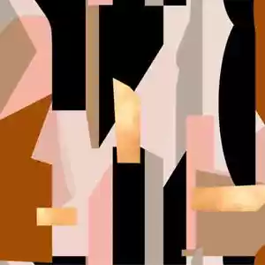 Mind The Gap HUMAN NATURE Abstract Wallpaper 118" L x 61.5" W Paste The Wall - Picture 1 of 8