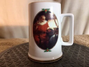 Vtg 1996 Collectors Edition COCA COLA Good Boys & Girls Gold Rim Coffee Mug - Picture 1 of 12