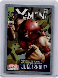 2022 Upper Deck Marvel Platinum Cover Variant Rainbow Juggernaut #WI59 - Picture 1 of 2